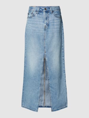 Spódnica jeansowa z rozcięciem Shop The Look MANNEQUINE
