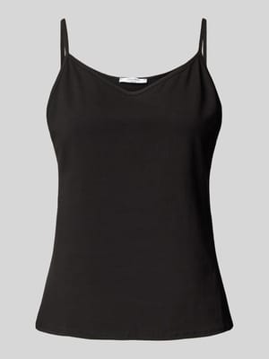 Top met bandjes en V-hals, model 'Ma44riee' Shop The Look MANNEQUINE