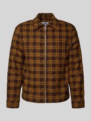 Regular fit vrijetijdsoverhemd met ritssluiting Shop The Look MANNEQUINE