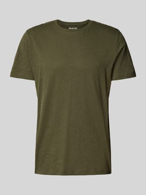 T-Shirt mit Rundhalsausschnitt Modell 'ASPEN' Shop The Look MANNEQUINE