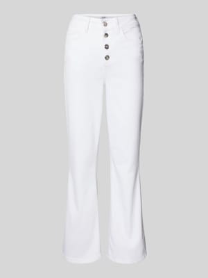 Flared Jeans mit Knopfleiste Modell 'PRINCESS' Shop The Look MANNEQUINE