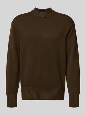 Relaxed fit gebreide pullover van een mix van wol en kasjmier, model 'Calle' Shop The Look MANNEQUINE