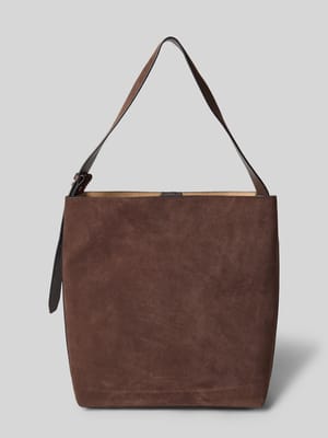 Shopper van echt kalfsleer, model 'ARINA' Shop The Look MANNEQUINE