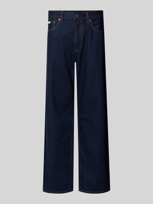 Jeansy o kroju regular fit z 5 kieszeni Shop The Look MANNEQUINE