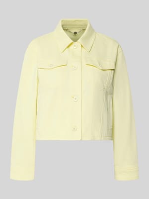 Kurtka dżinsowa z zapięciem na guziki i kieszeniami na piersi Shop The Look MANNEQUINE