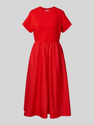 Ausgestelltes Freizeitkleid aus Material-Mix Modell 'CODY' Shop The Look MANNEQUINE