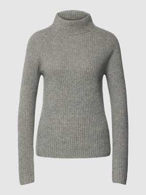 Rollkragenpullover aus Kaschmir mit Rippenstruktur Shop The Look MANNEQUINE