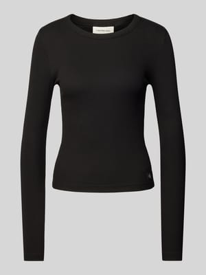 Longsleeve mit Rippenstruktur Shop The Look MANNEQUINE