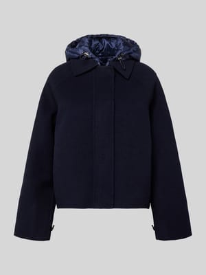 Regular Fit Jacke mit Umlegekragen Shop The Look MANNEQUINE
