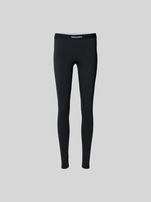 Leggings mit Label-Detail Shop The Look MANNEQUINE