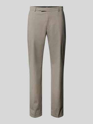 Slim fit pantalon met achterzakken Shop The Look MANNEQUINE