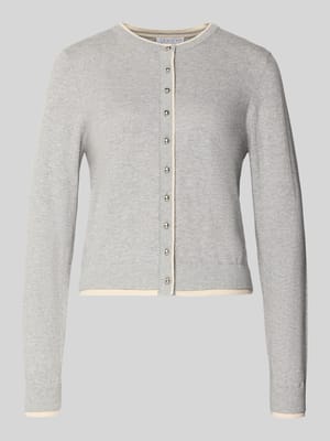 Strickjacke aus Baumwoll-Kaschmir-Mix Shop The Look MANNEQUINE
