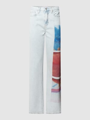 Straight fit jeans in 5-pocketmodel Shop The Look MANNEQUINE