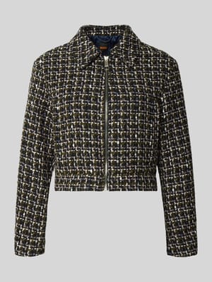 Regular Fit Kurzblazer mit Baumwoll-Anteil Modell 'C_JAWEDI' Shop The Look MANNEQUINE