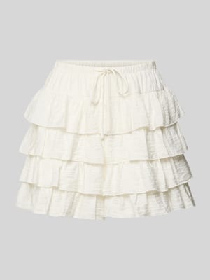Relaxed Fit Shorts aus Viskose-Mix Modell 'ZOEY' Shop The Look MANNEQUINE
