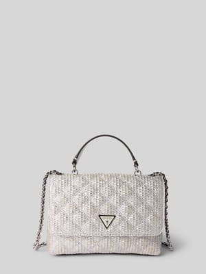 Umhängetasche mit Strukturmuster Modell 'GIULLY' Shop The Look MANNEQUINE