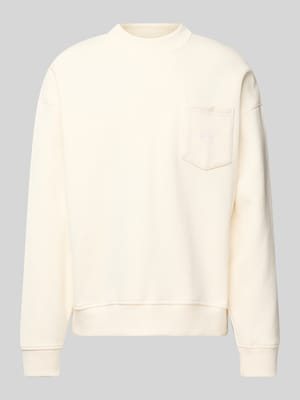 Sweatshirt mit Brusttasche Shop The Look MANNEQUINE