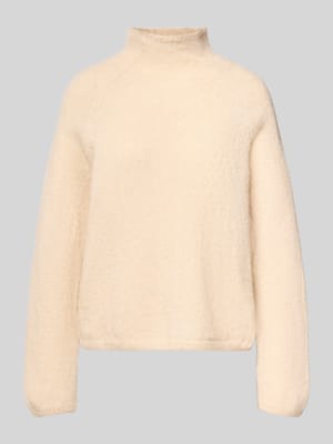 Strickpullover mit gerippten Abschlüssen Modell 'SARWEN' Shop The Look MANNEQUINE