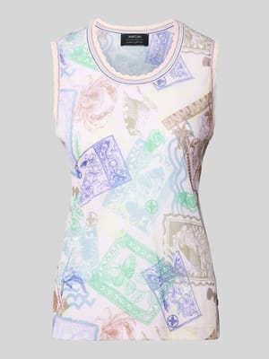Top w Imitacja dzianiny z dodatkiem bawełny Shop The Look MANNEQUINE
