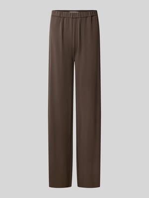 straight fit broek van viscosemix model 'Saumi' Shop The Look MANNEQUINE