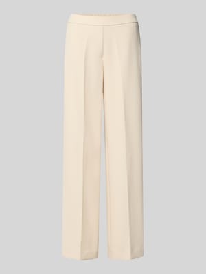 Spodnie materiałowe o kroju wide fit z domieszką wiskozy model 'Charlie' Shop The Look MANNEQUINE