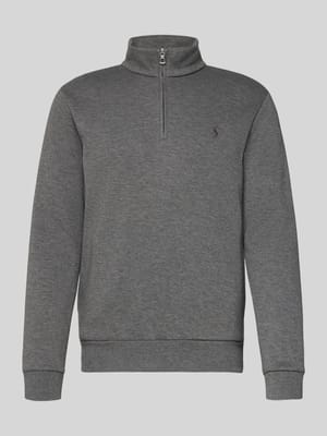 Troyer o kroju regular fit z mieszanki bawełny Shop The Look MANNEQUINE