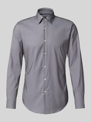 Slim fit zakelijk overhemd met kentkraag, model 'HANK' Shop The Look MANNEQUINE