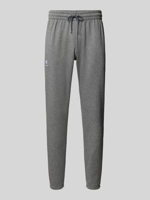 Regular Fit Sweatpants mit Label-Stitching Shop The Look MANNEQUINE