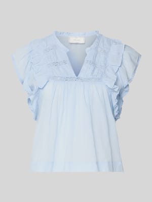 Bluse mit Volants Modell 'Jayla' Shop The Look MANNEQUINE