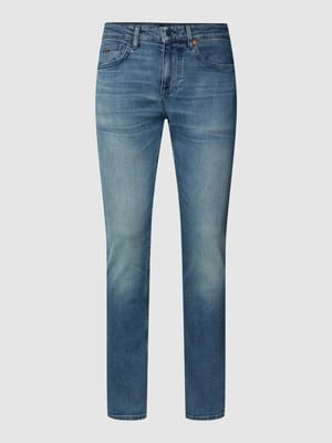 Slim Fit Jeans in  5-Pocket-Design Modell 'Delaware' Shop The Look MANNEQUINE