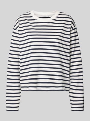 Loose Fit Langarmshirt aus reiner Baumwolle Shop The Look MANNEQUINE