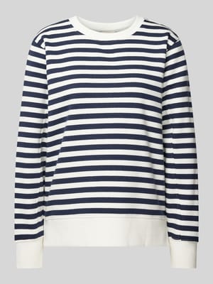 Sweatshirt mit gerippten Abschlüssen Modell 'Fiffi' Shop The Look MANNEQUINE