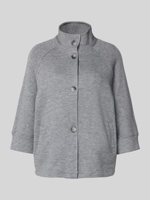 Regular Fit Blazer aus Viskose-Mix mit 3/4-Arm Shop The Look MANNEQUINE