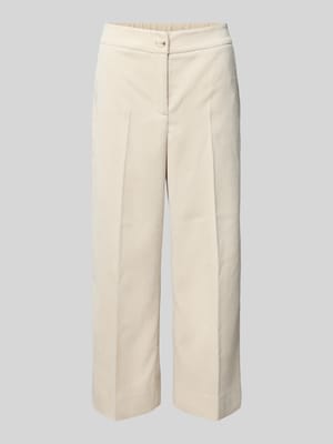 Spodnie z prostą nogawką i wpuszczanymi kieszeniami model ‘Misha lane’ Shop The Look MANNEQUINE