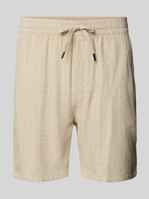 Regular Fit Shorts aus Viskose-Leinen-Mix Modell 'TEL LATHAM' Shop The Look MANNEQUINE