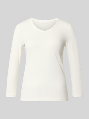 Regular Fit T-Shirt aus Baumwoll-Mix Shop The Look MANNEQUINE