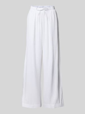 Straight Leg Leinenhose mit Eingrifftaschen Modell 'Lava' Shop The Look MANNEQUINE