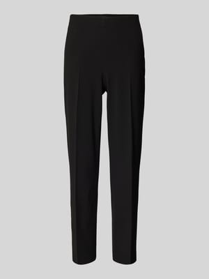 Tapered Fit Stoffhose mit Bügelfalten Shop The Look MANNEQUINE