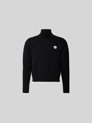 Pullover mit Label-Stitching Shop The Look MANNEQUINE