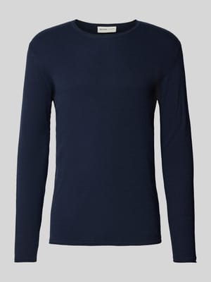 Regular Fit Strickpullover aus Baumwolle Shop The Look MANNEQUINE
