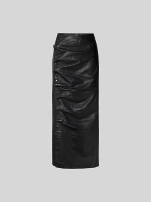 Maxirock mit Druckknopfleiste Shop The Look MANNEQUINE