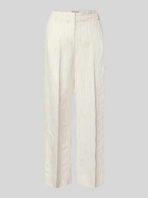Wide Fit Stoffhose mit Bügelfalten Shop The Look MANNEQUINE