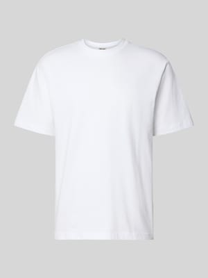T-shirt o kroju relaxed fit z czystej bawełny model 'FRED LIFE' Shop The Look MANNEQUINE