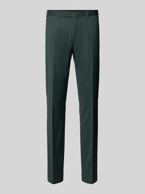 Slim Fit Anzughose mit Bügelfalten Modell 'Move Apollo' Shop The Look MANNEQUINE