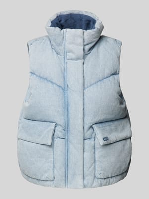 Bodywarmer met klepzakken, model 'WESTERN BUBBLE' Shop The Look MANNEQUINE