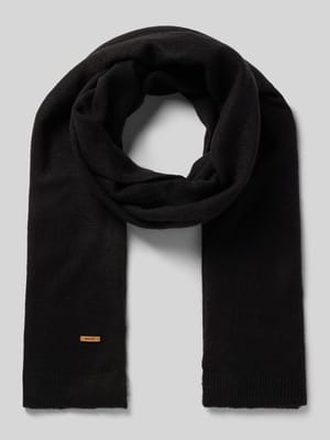 Sjaal met ribboorden, model 'Witzia' Shop The Look MANNEQUINE