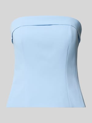 Top typu bandeau z odwijanym brzegiem Shop The Look MANNEQUINE