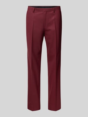Slim fit pantalon van wolmix, model 'HESTEN' Shop The Look MANNEQUINE