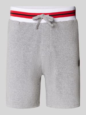 Shorts mit elastischem Bund Modell 'JAXON' Shop The Look MANNEQUINE