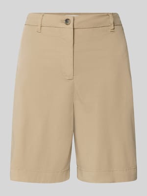 Regular Fit Chino-Shorts aus Baumwoll-Lyocell-Mix Shop The Look MANNEQUINE